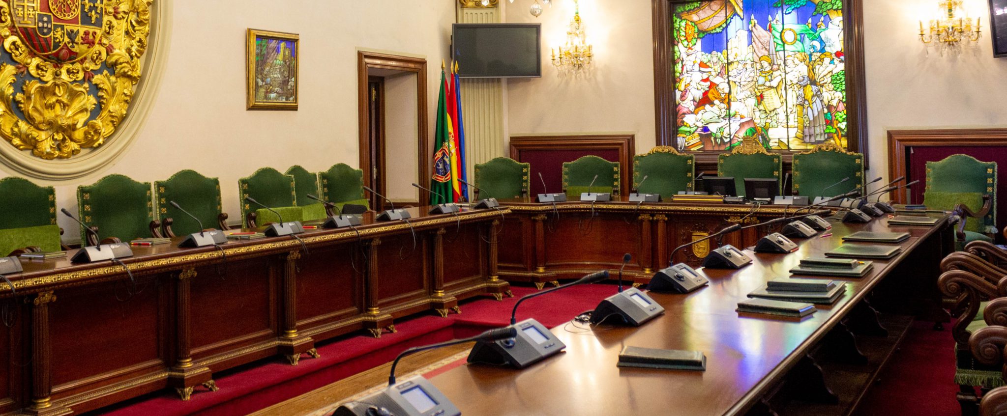 salón Plenos Ayuntamiento de Pamplona